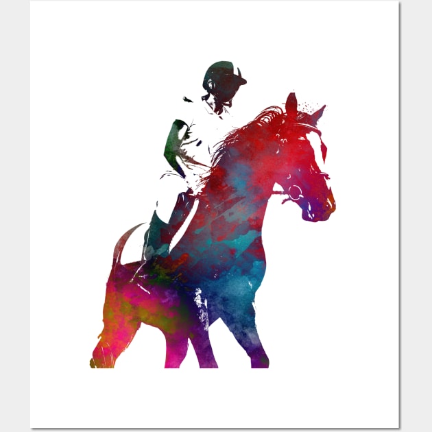 Horse Rider #rider #horse #sport Wall Art by JBJart